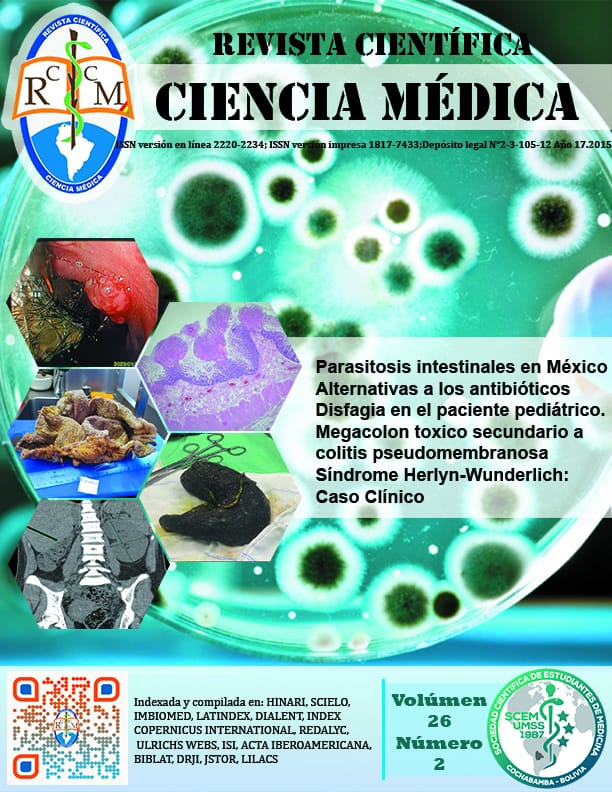 					Ver Vol. 26 Núm. 2 (2023): Revista Científica Ciencia Medica
				
